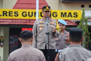 Jangan Coba-coba Narkoba: Ini Arahan Kapolres Gunung Mas Kepada Personelnya