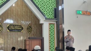 Patroli Jumat Polsek Batang Kota : imbauan Kamtibmas di Masjid