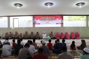 Hari Jadi Polda Kalteng Ke-29, Polres Lamandau Berbuka Puasa Bersama Anak Yatim