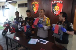 Release Kasus Curat Pecah Kaca, Kapolresta P. Raya: Tersangka Berinisial M dan H