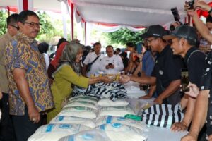 Harga Beras di Semarang Turun Rp100/Kg, Pemprov Jateng Giatkan Gerakan Pangan Murah