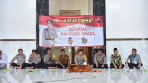 Jumat Curhat, Kapolres Jepara Ajak Terapkan 3M Cegah Penyebaran DBD