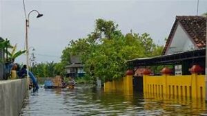 Banjir Karanganyar Demak Sudah Sampai Permukiman Wonoketingal