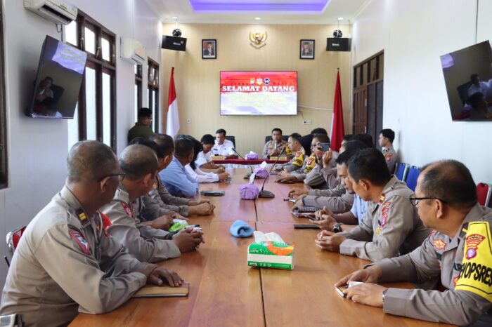 Kunjungi Polres Barsel, Tim Wasops Itwasda Polda Kalteng Tinjau Pelaksanaan