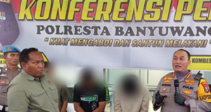 3 Pemuda Penyebar Hoaks Izin Sound Battle di Tangkap Polresta Banyuwangi