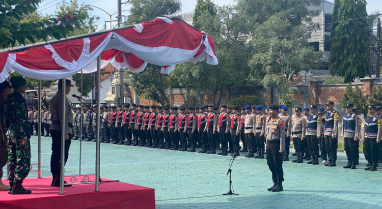 445 Personel Disiagakan, Polresta Banyuwangi Memastikan Mudik Lebaran Aman Dan