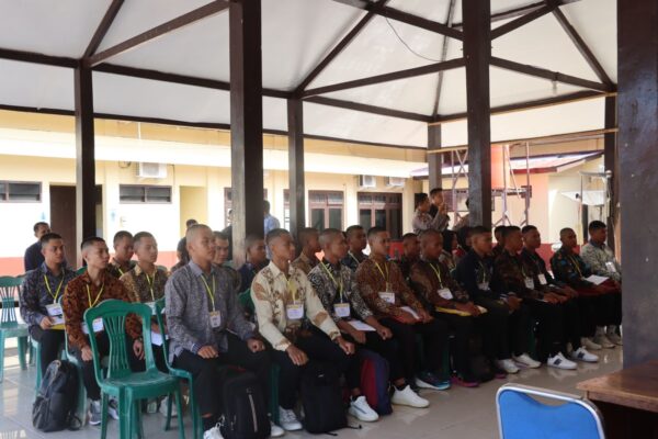 56 Casis Bintara Polri Jalani Rikmin Tahap Awal Di Polres