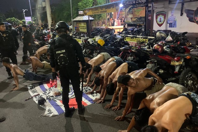 Abis Gelar Bukber Lalu Konvoi Ugal Ugalan, Gangster Di Semarang Diringkus