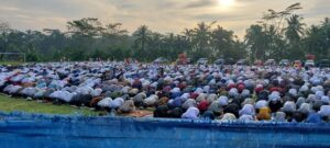 Ada 2.000 Titik Salat Id Fitri, Polres Banjarnegara Beri Pengamanan dan Cegah Gangguan