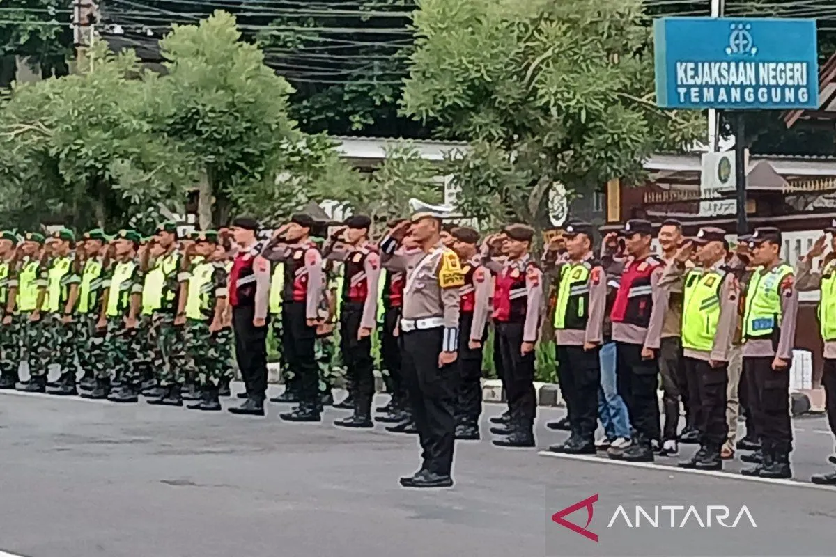 Amankan Malam Takbiran, Polres Temanggung Siapkan Pasukan