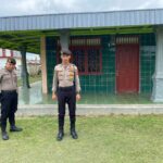 Anggota Polres Humbahas Patroli Rumah Kosong Ditinggal Mudik