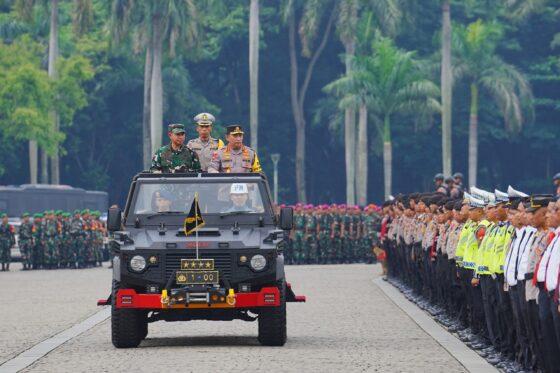 Apel Gelar Pasukan Ops Ketupat, Kapolri Ungkap Upaya Strategi Wujudkan Mudik