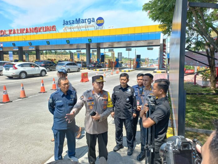 Arus Lalulintas Di Gt Kalikangkung Ramai Lancar, Polisi: Puncak Arus