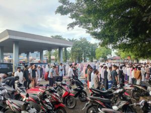 Banjarnegara Jadi Titik Salat Id Fitri Terbanyak Sejateng, Polisi Lakukan Pengamanan