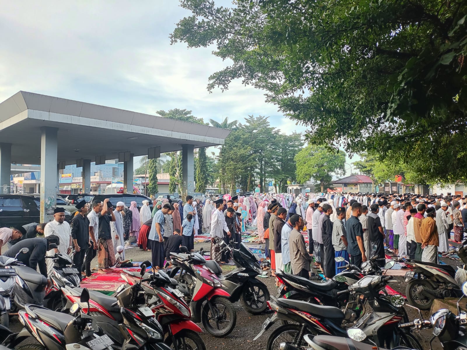 Banjarnegara Jadi Titik Salat Id Fitri Terbanyak Sejateng, Polisi Lakukan