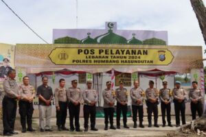 Tinjau Pos Operasi Ketupat 2024, Wakapolres Humbahas Cek Kesiapan Personel