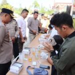 Cek Urine Mendadak Pada Personel, Polres Humbahas Komitmen Berantas Narkoba