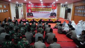 Ciptakan Keamanan dan Kedamaian, Polres Sukoharjo Gelar Doa Bersama Lintas Agama