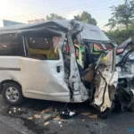 Detik Detik Kecelakaan Maut 2 Minibus Di Bulusulur Wonogiri, Awalnya Pecah