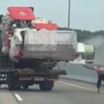 Detik Detik, Sopir Kejar Truk Melaju Tak Terkendali Di Tol Kalikangkung