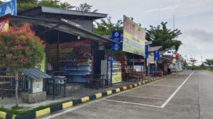 Di H-7 Rest Area 360 B di Batang Masih Sepi Pemudik