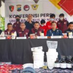 Digerebek, Pembuatan Happy Water Dan Sabu Di Semarang Dikirim Ke