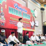 Dirlantas Polda Kalteng Ikuti Peringatan Nuzulul Quran Di Masjid Baitussyuja