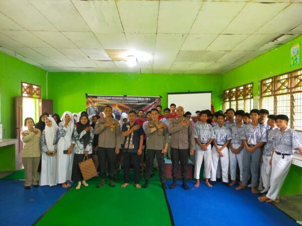 Ditbinmas Polda Kalteng Edukasi Bahaya Radikalisme Pada Pelajar Sma