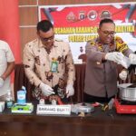 Gagalkan Peredaran Narkoba Ke Lapas Kasongan, Polres Lamandau Ringkus 4