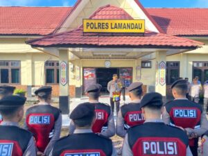 Kapolres Lamandau Gelar Halalbihalal Bersama Personel Polres Lamandau