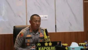 Laksanakan Jum’at Curhat, Kapolres Lamandau Tatap Muka Dengan Personil