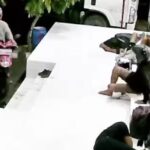 Gondol Ponsel Di Spbu Klaten, Aksi Maling Terekam Cctv