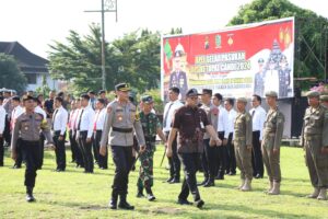 Hadapi Arus Mudik, Polres Banjarnegara Gelar Apel Pasukan Operasi Ketupat Candi 2024