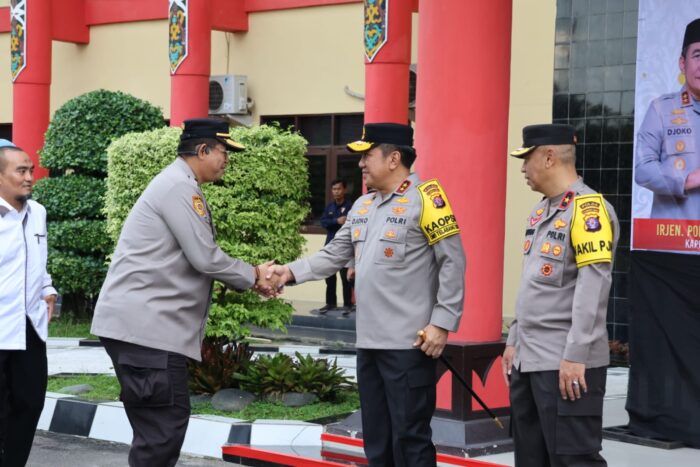 Halal Bihalal Di Polda Kalteng, Kapolda Tekankan Pejuang Tangguh Harus