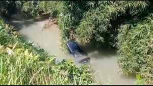 Insiden Mobil Nyemplung ke Sungai di Jalur Mudik Alternatif Banyumas