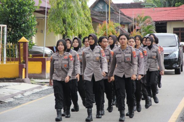 Jaga Imunitas Tubuh, Ditsamapta Polda Kalteng Rutin Pembinaan Fisik