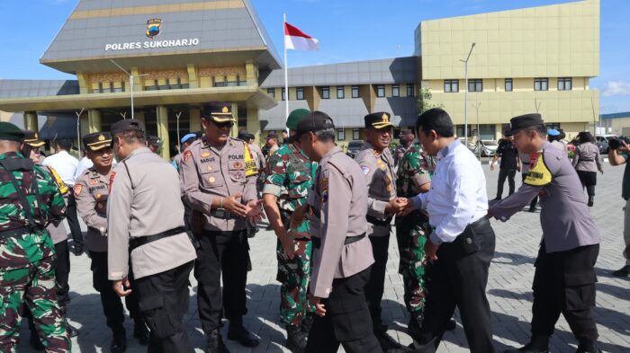 Jaga Silaturahmi, Polres Sukoharjo, Kodim 0726 Dan Brigif Gelar Halal