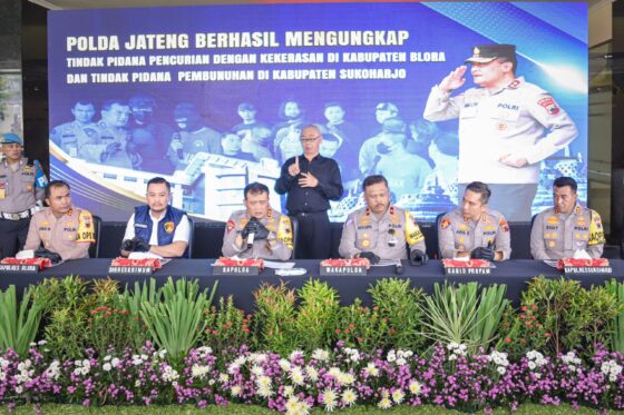 Jajaran Reserse Polda Jateng Berhasil Ungkap Kasus Menonjol