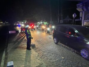 Jamin Kelancaran Arus Balik Lebaran, Ditlantas Polda Kalteng Tingkatkan Pengaturan Lalu Lintas