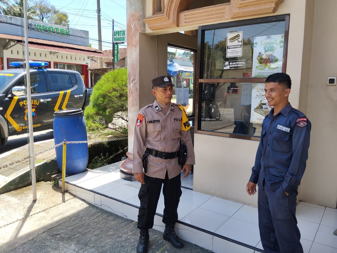 Jelang Lebaran, Polsek Wanadadi Banjarnegara Intensifkan Patroli Keliling Desa