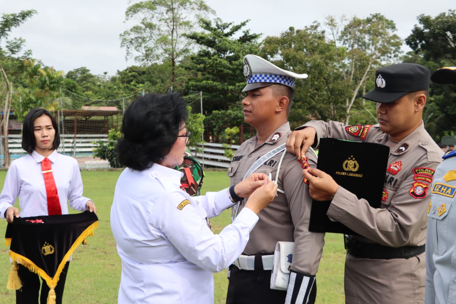 Jelang Mudik, Polres Lamandau Gelar Pasukan Operasi “ketupat Telabang” 2024