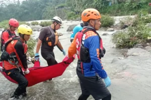 Seorang Kakek Pencari Ikan Ditemukan Tewas Usai Hanyut di Sungai Serayu Banjarnegara