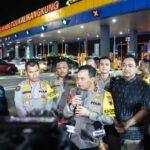 Kapolda Jateng Cek One Way Gate Tol Kalikangkung