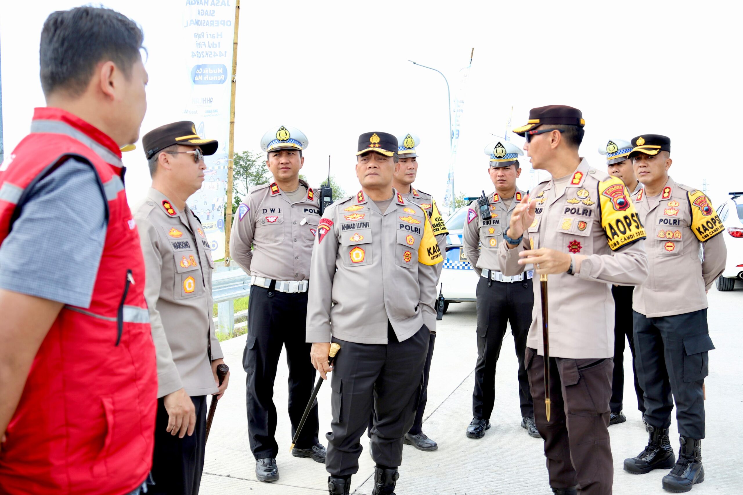 Kapolda Jawa Tengah Tinjau Kesiapan Tol Fungsional Solo Jogja