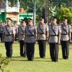 Kapolres Batang Pimpin Sertijab Lima Perwira