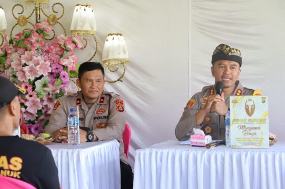 Kapolres Jembrana Gealr Jumat Curhat Bersama Kelompok Nelayan Gilimanuk