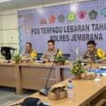 Kapolres Jembrana Gelar Anev Ops Ketupat Agung 2024 Di Pos