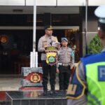 Kapolres Jembrana Pimpin Apel Kesiapan Tahap Penetapan Hasil Pemilu