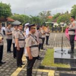 Kapolres Jembrana Pimpin Sertijab 11 Pejabat Polres Jembrana