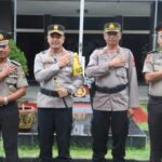 Kapolres Jembrana Pimpin Upacara Korp Raport Dua Perwira